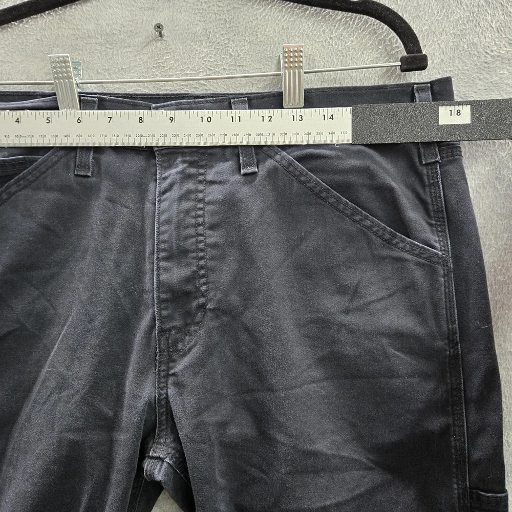 Levi's Men Pants 34X32 Black Workwear Twill All Season Tech 23